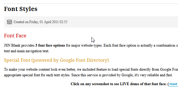 Font Face News Special